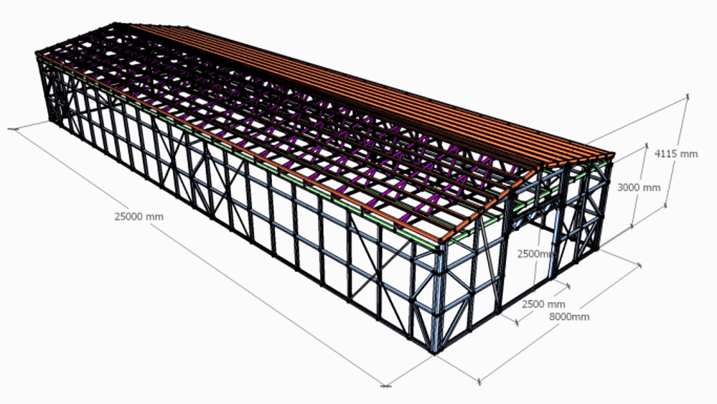 Склад 25x8 м, высота стен 3 м — изображение 3